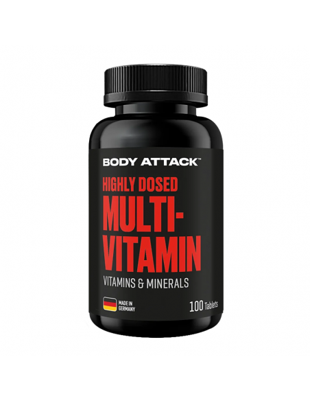 Découvre le pouvoir de Body Attack Multi Vitamines