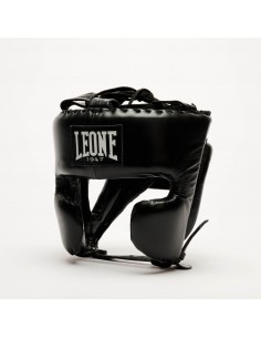 Protection optimale avec le casque Leone "The Greatest" en cuir 2