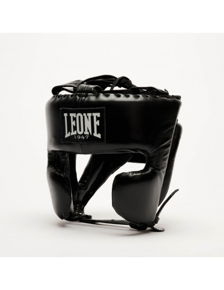 Protection optimale avec le casque Leone "The Greatest" en cuir