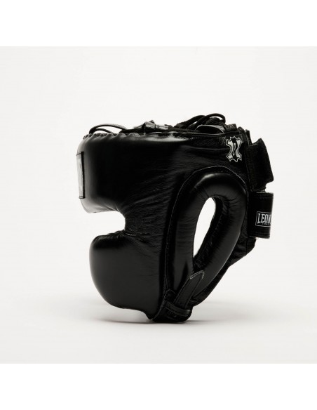 Protection optimale avec le casque Leone "The Greatest" en cuir
