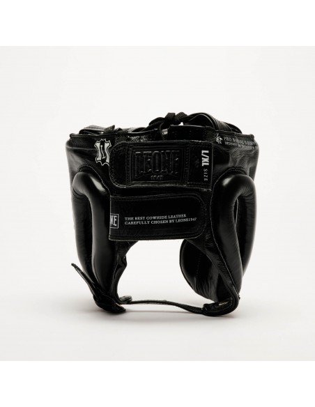 Protection optimale avec le casque Leone "The Greatest" en cuir