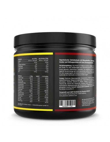 Your mineral boost during sport: Phantom Iso Fit