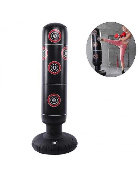 Inflatable punching bag: ideal standing punching bag for the home