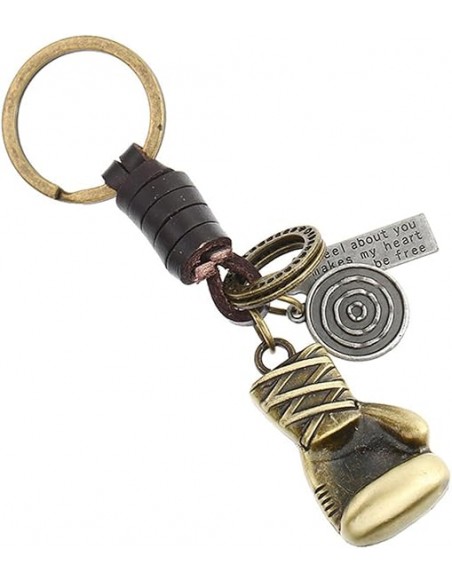 Schlüsselanhänger Boxhandschuh Vintage