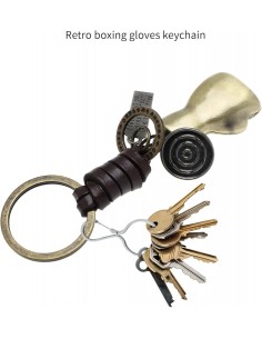 Il tuo nuovo portachiavi: look vintage da guantone da boxe 2