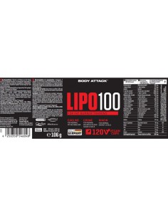 Supporta il tuo metabolismo energetico con Lipo 100 Body Attack 2