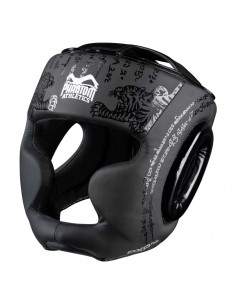 Phantom Muay Thai Kopfschutz Schwarz
