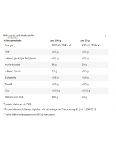De l'énergie rapide avec la maltodextrine DE6 de GN 2