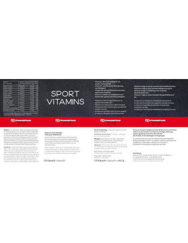 Sports vitamins: Your key to vitality