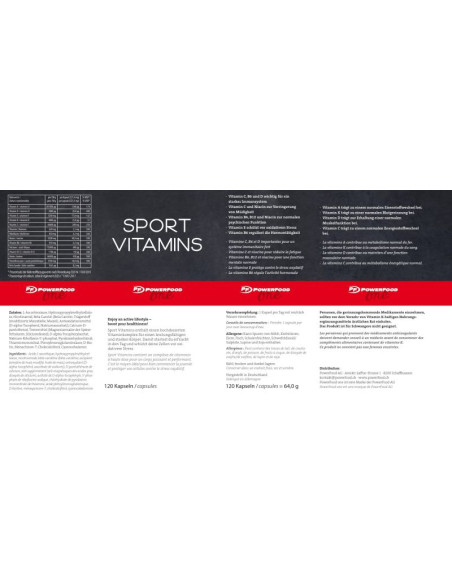 Sports vitamins: Your key to vitality