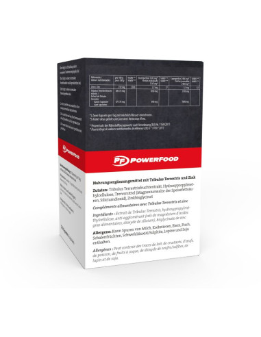Powerfood One Tribulus + Zinc 120Stk