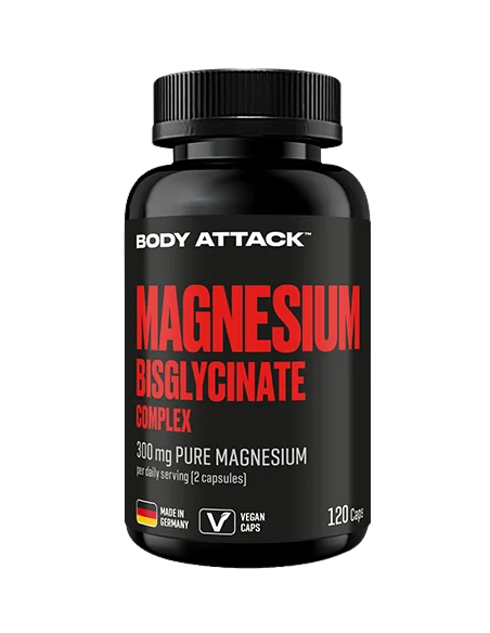 More energy with Body Attack Magnesium bisglycinate