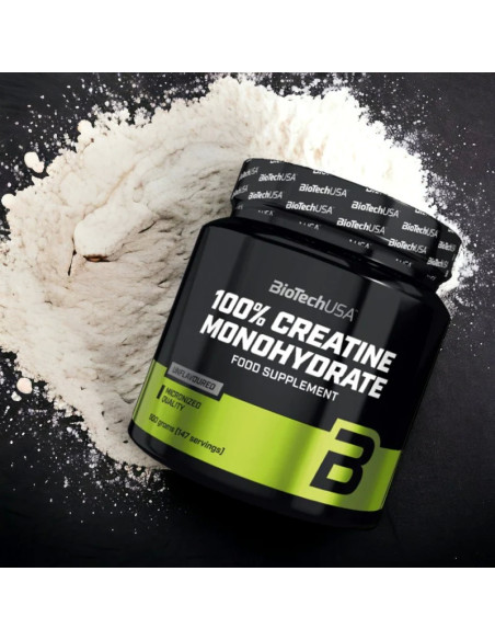 Biotech USA Creatina: Ideale per sessioni di allenamento impegnative