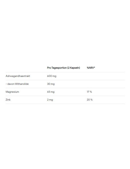 BODY ATTACK Ashwagandha: Stress relief and muscle building