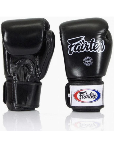 Top quality from Thailand: Fairtex BGV1 boxing gloves in black