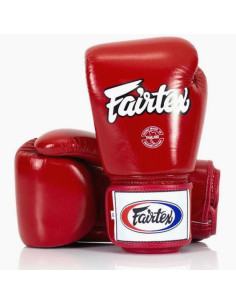 Massima qualità dalla Tailandia: guantoni da boxe Fairtex BGV1 in rosso
