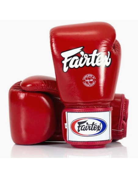 Qualité supérieure en provenance de Thaïlande : gants de boxe Fairtex BGV1 en rouge