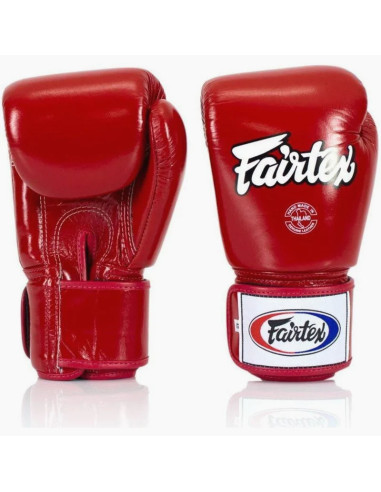 Qualité supérieure en provenance de Thaïlande : gants de boxe Fairtex BGV1 en rouge