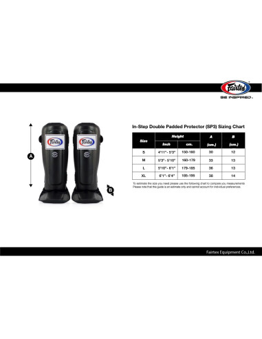 Fairtex Protège Tibias Ultra Ergo SP9 Noir