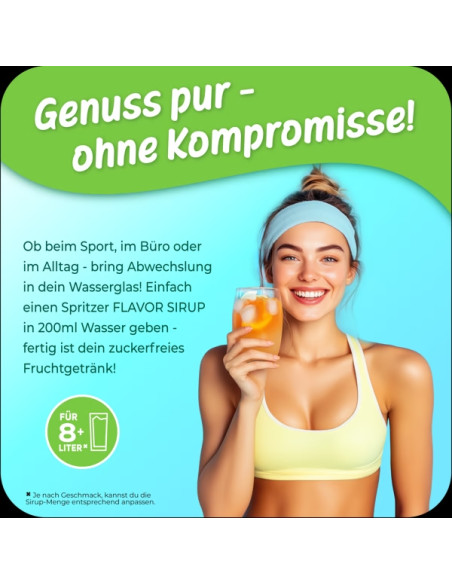 Sciroppo Sapore All Stars: Zero zuccheri, gusto pieno!