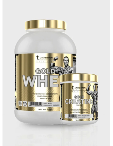 Gold Combo di Kevin Levrone: Whey e Creatina ad un prezzo speciale