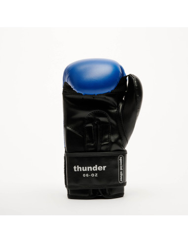 Kids' boxing gloves in blue: Discover Thunder by Leone