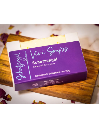 Guardian Angel - Handmade soap with sunflower and sandalwood scent