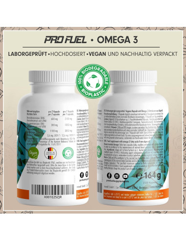 ProFuel Omega-3 Vegan: capsule vegetali di alta qualità