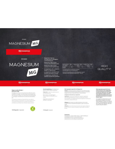 Soutien musculaire : Powerfood One Magnesium
