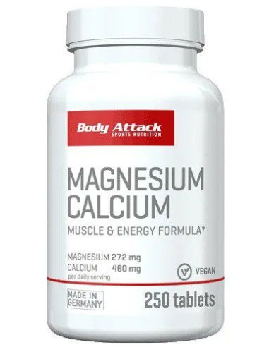 Body Attack: Buy Magnesium Calcium for athletes