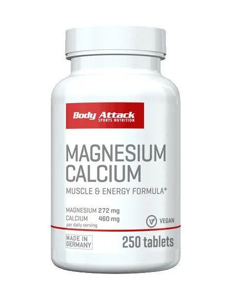 Body Attack: Buy Magnesium Calcium for athletes