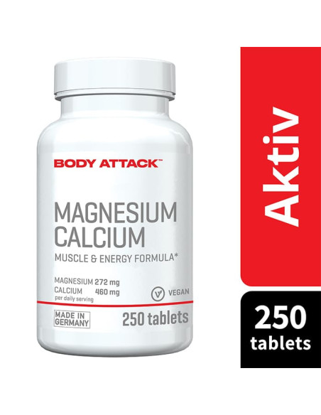 Body Attack: Buy Magnesium Calcium for athletes