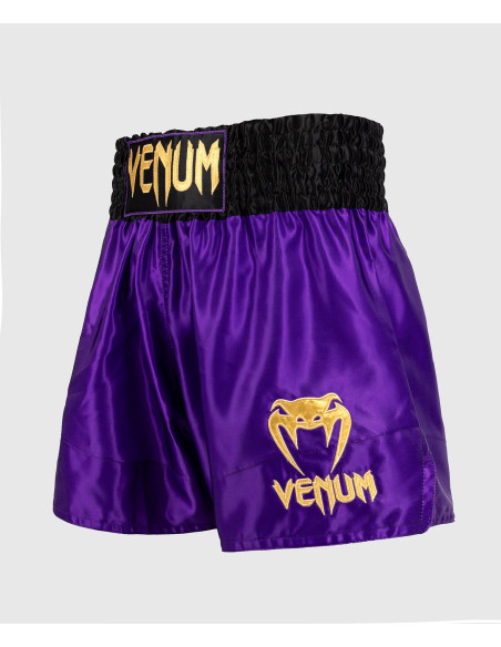 Pantaloncini da Muay Thai Venum Classic in viola: un must per te
