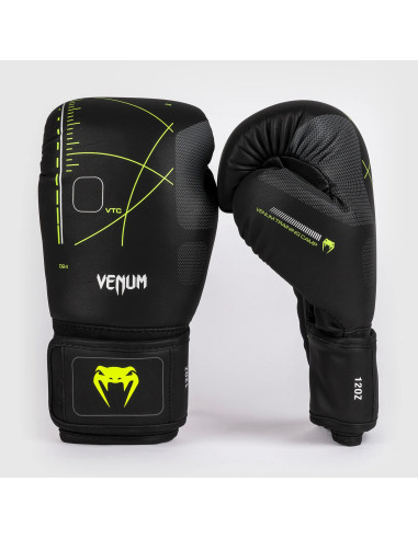 Venum Boxhandschuhe Training Camp 4.0 Black/Neon Green