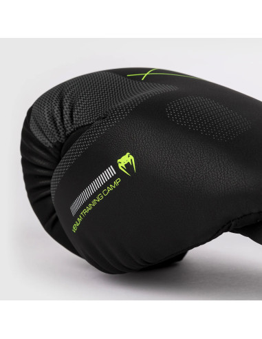 Venum Boxhandschuhe Training Camp 4.0 Black/Neon Green