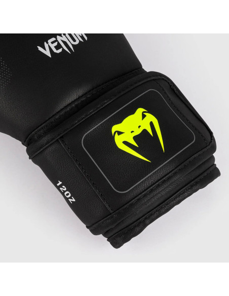 Venum Boxhandschuhe Training Camp 4.0 Black/Neon Green