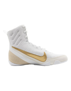 Acquista le scarpe da boxe Nike Machomai 3 in bianco/oro in Svizzera