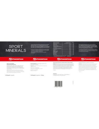 Powerfood One: Sport Minerals for your active lifestyle