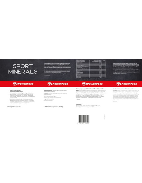 Powerfood One: Sport Minerals for your active lifestyle