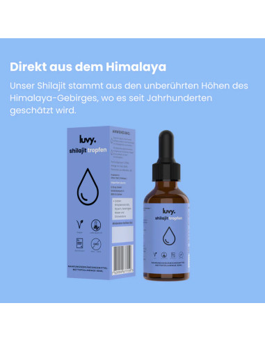 Gouttes de Shilajit : Naturelles et végétaliennes de Suisse