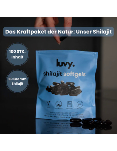 Achetez des capsules molles Shilajit auprès de détaillants suisses