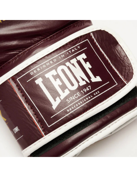 Look vintage et puissance des gants de boxe Leone Shock X