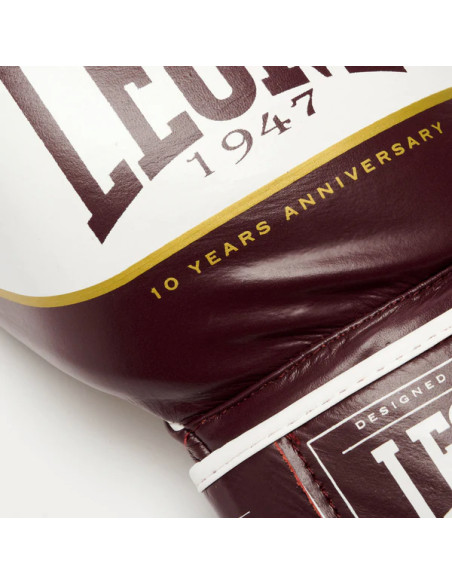 Look vintage et puissance des gants de boxe Leone Shock X