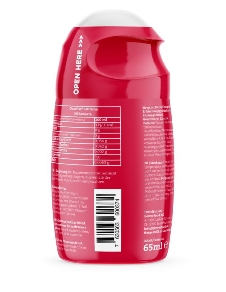 Zero Syrup from PowerFood – full flavor, zero calories