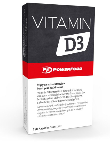 Vitamin D3 for a strong immune system and energy