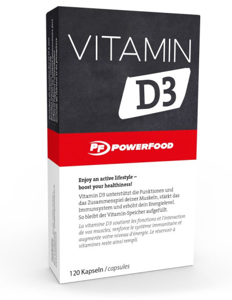 Vitamin D3 for a strong immune system and energy