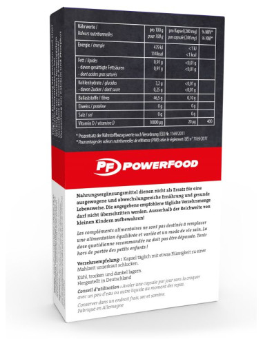 Vitamin D3 for a strong immune system and energy