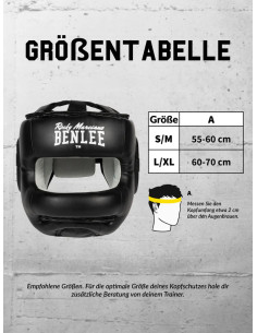 Benlee head protection with nose guard - Buy Facesaver online 2