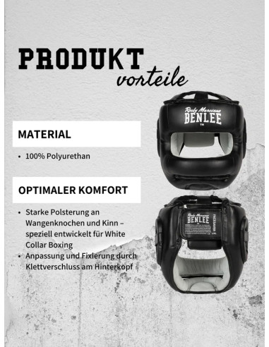 Benlee protection de la tête avec protection du nez - Facesaver acheter en ligne