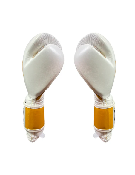 Cleto Reyes Boxhandschuhe Sparring CE6 Weiss/Gold